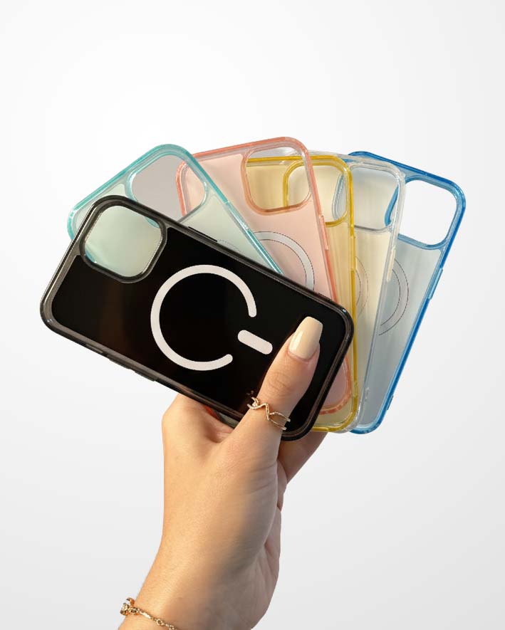 Luxury Colorful Electroplated Magnetic Case for iPhone 15