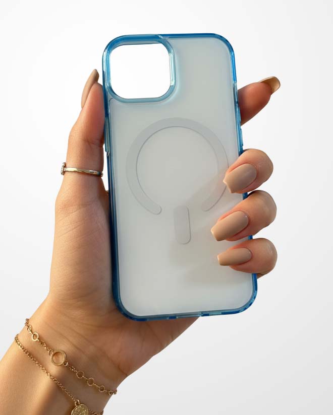 Luxury Colorful Electroplated Magnetic Case for iPhone 15