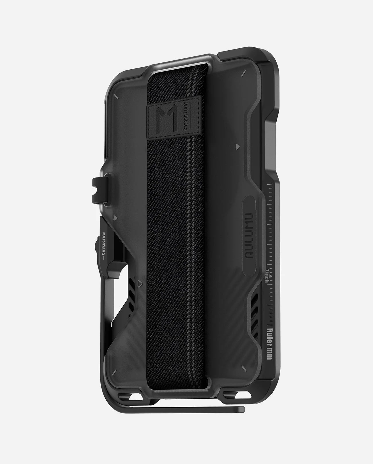 AULUMU G03 Multi-Tool Magnetic Metal Wallet | Frosted Cover | MagSafe