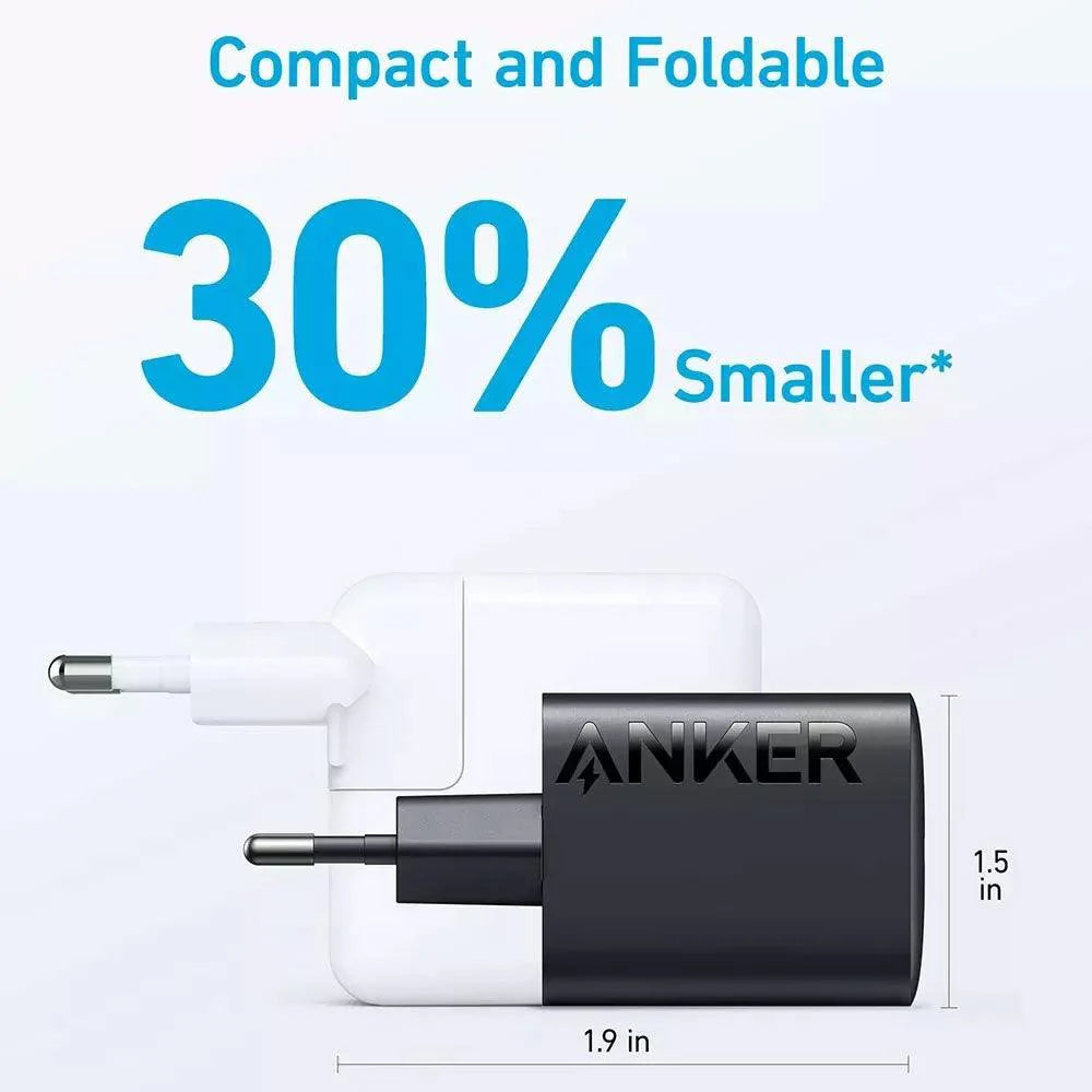 Anker 312 A2640L11 Wall Charger Type-C 30W Fast Charging - Black