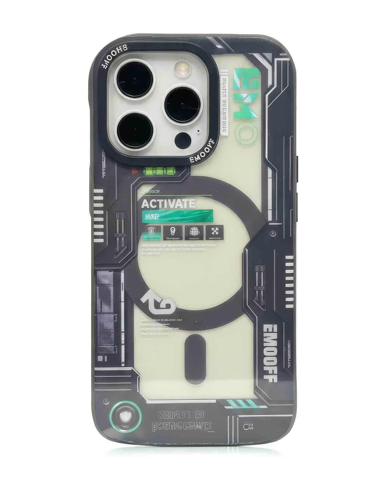 EMOOFF 3D Printing Case MagSafe for iPhone 16 Pro Max - P-1