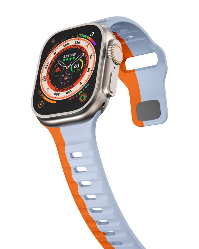 Silicone Sport Band for Apple Watch 42/44/45/46/49 mm