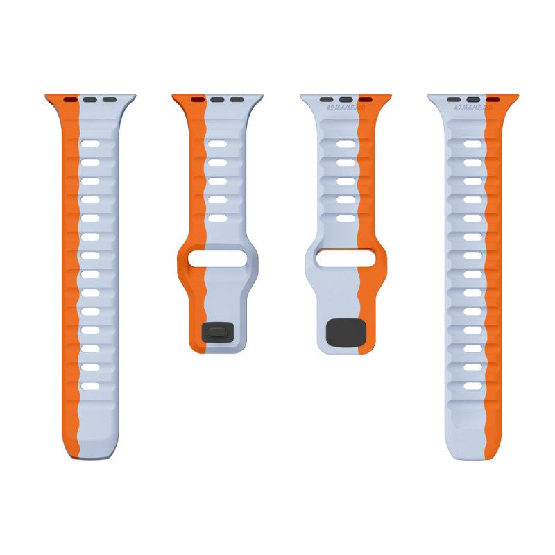 Silicone Sport Band for Apple Watch 42/44/45/46/49 mm