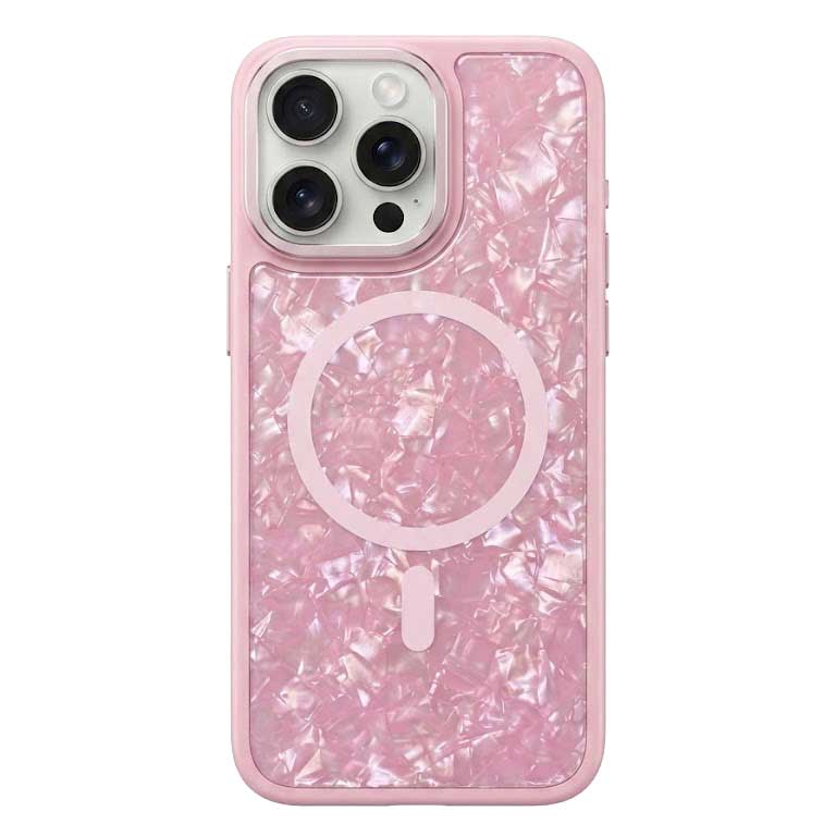 Luxury Shell Magnetic MagSafe TPU Case for iPhone 16 Pro Max