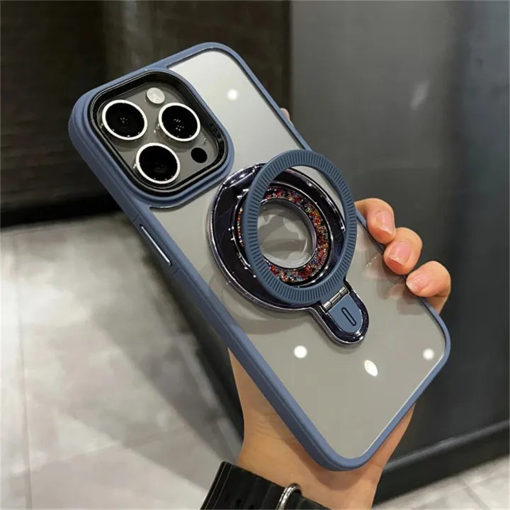 Fashion Magnetic Diamonds Case for iPhone 15 Pro Max