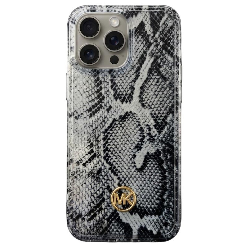 Glossy TecHub iPhone 16 Pro Max case with a sleek luxury premium designer finish, showcasing a smooth, reflective surface.