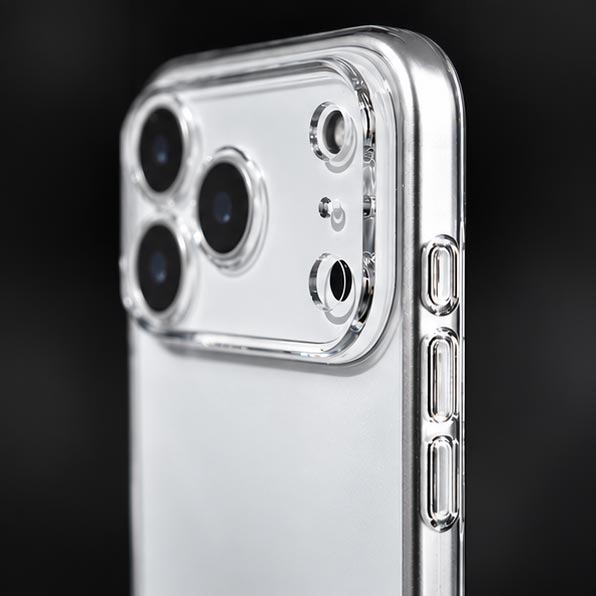 Tadamall TPU+PC Transparent Case For iPhone 17/18 Pro Max