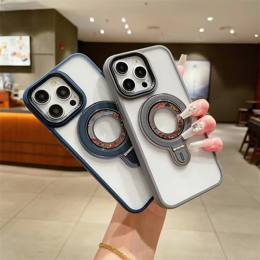 Fashion Magnetic Diamonds Case for iPhone 15 Pro Max