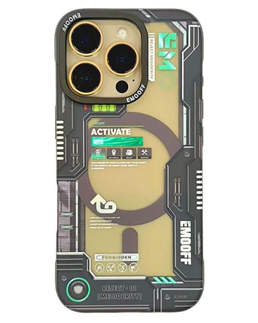 EMOOFF 3D Printing Case MagSafe for iPhone 16 Pro Max - P-1