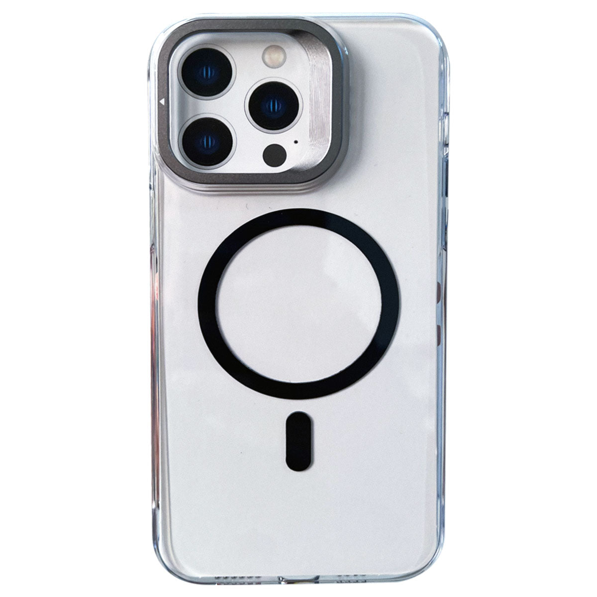 Case World Magnetic Invisible Holder Frosted Crush M for iPhone 15 Pro Max - Black