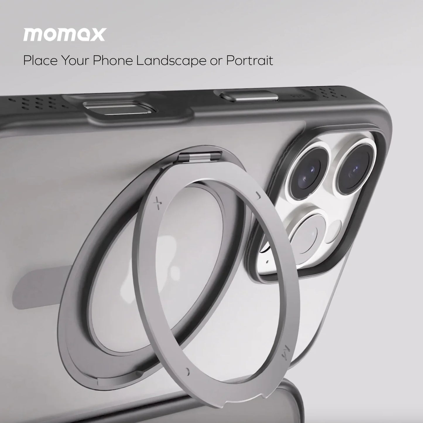 Momax CaseForm Roller Reinforced Case With MagSafe for iPhone 16 Pro Max