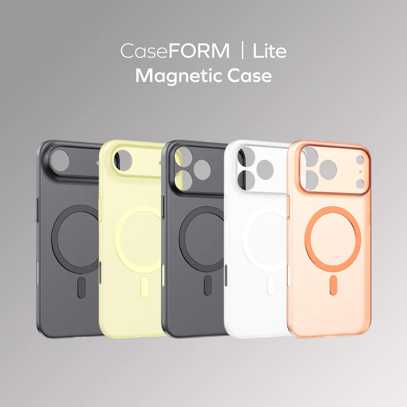 MOMAX CaseFORM Lite Magnetic Case for iPhone 17 Pro