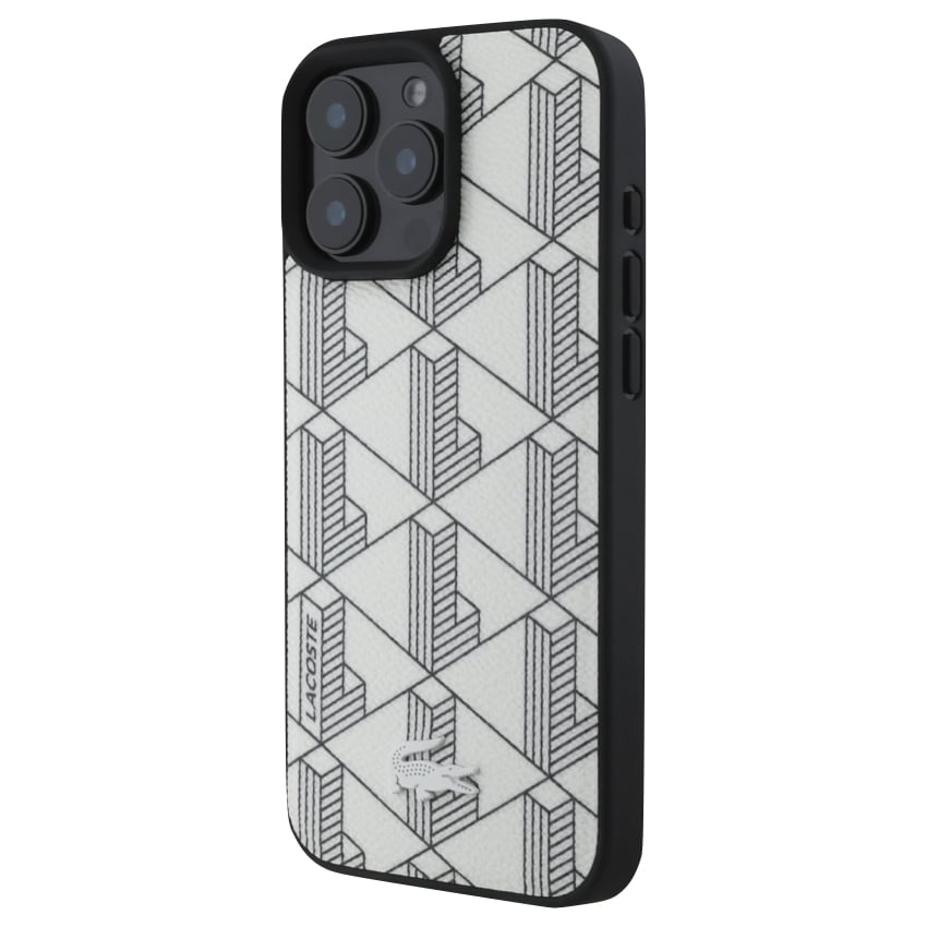 Lacoste Hard PC Leather Case for iPhone 14 Pro Max
