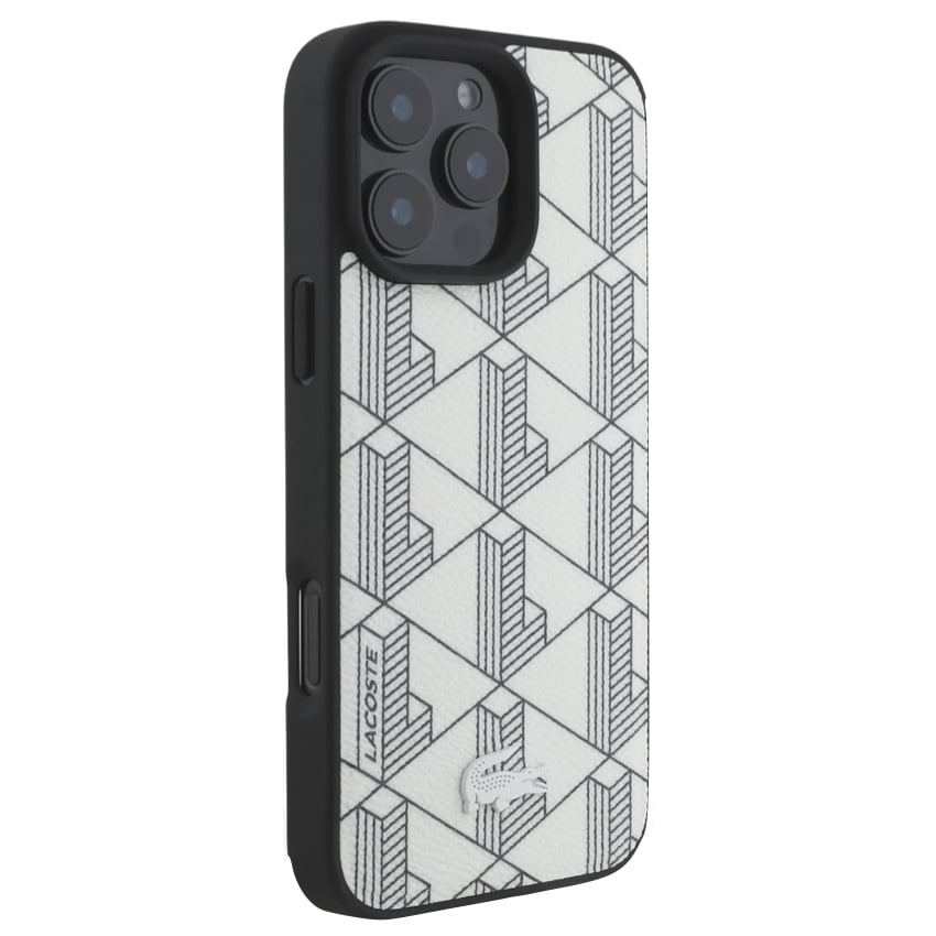 Lacoste Hard PC Leather Case for iPhone 14 Pro Max