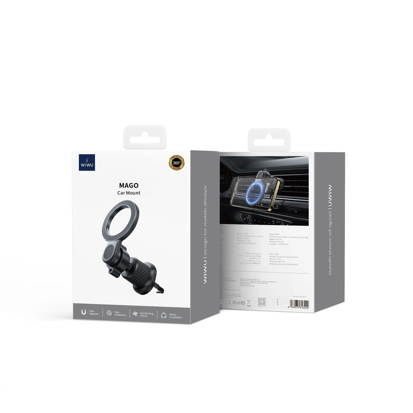 Wiwu MAGO Series Magsafe Car Mount Wi-W051