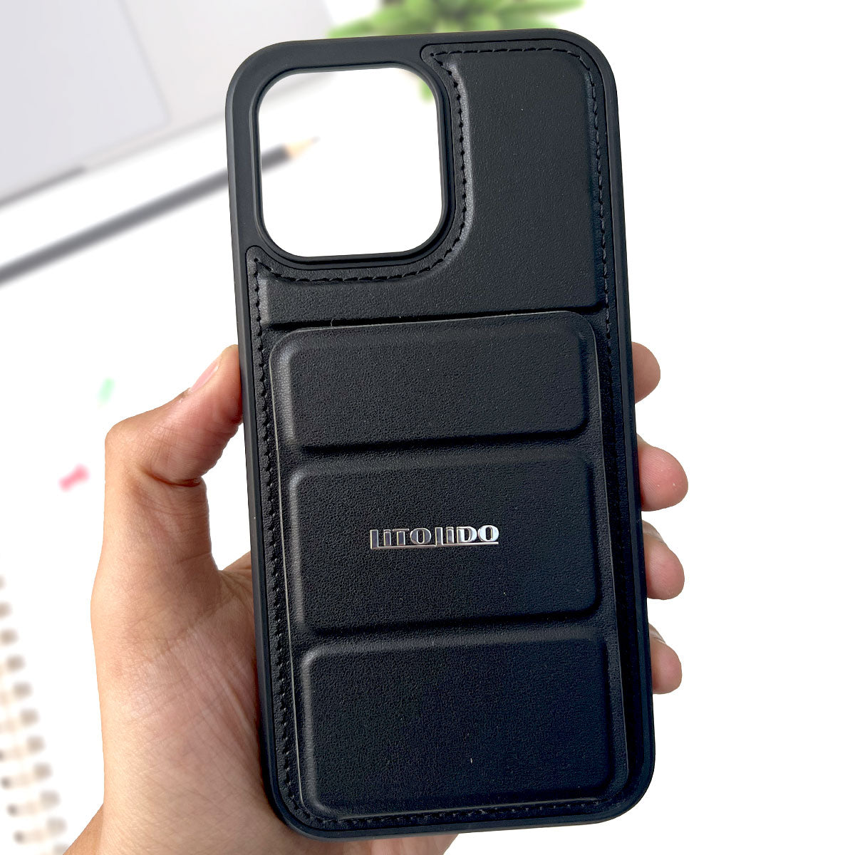 Leather MagSafe Wallet and Stand Case Shockproof for iPhone 14 Pro Max