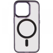 Matte frosted Crush M MagSafe case for iPhone 15 Pro Max, designed by Case World with protective edges and sleek finish