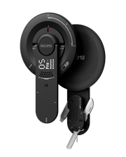 TecHub AULUMU G05 Pro multi-function kickstand holding a smartphone in a landscape position on a clean surface.