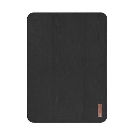 Devia Easy Linen Texture Case for iPad Pro 12.9" 2020 With Pencil Slot - Black - TecHub