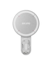 TecHub AULUMU G05 Pro multi-function mag kickstand holding a smartphone in a horizontal position, showcasing its adjustable stand design.