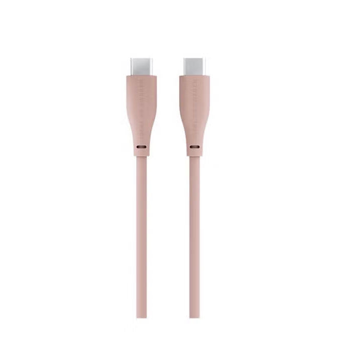 iDeal of Sweden Charging Cable 2m USB C-C Blush Pink