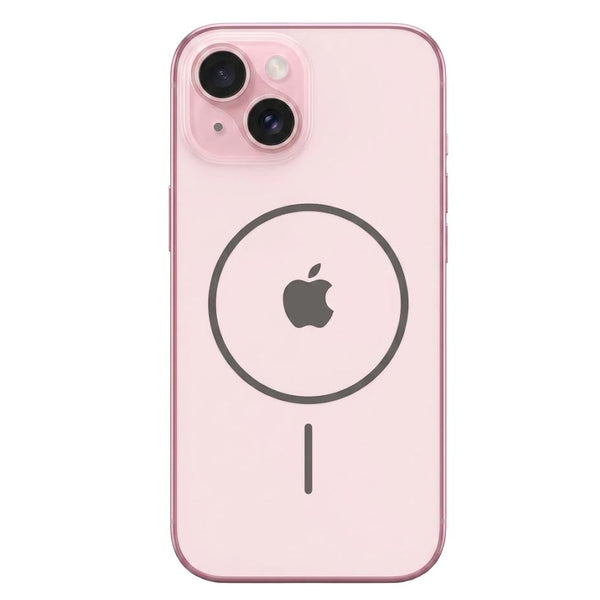 TecHub MagicMask luxury matte MagSafe case for iPhone 14 and 13 in pink, featuring a smooth, stylish design and precise cutouts.