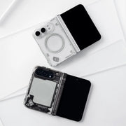 WAKCAS Chip Design MagSafe iPhone Duo Case - Matte Black Case