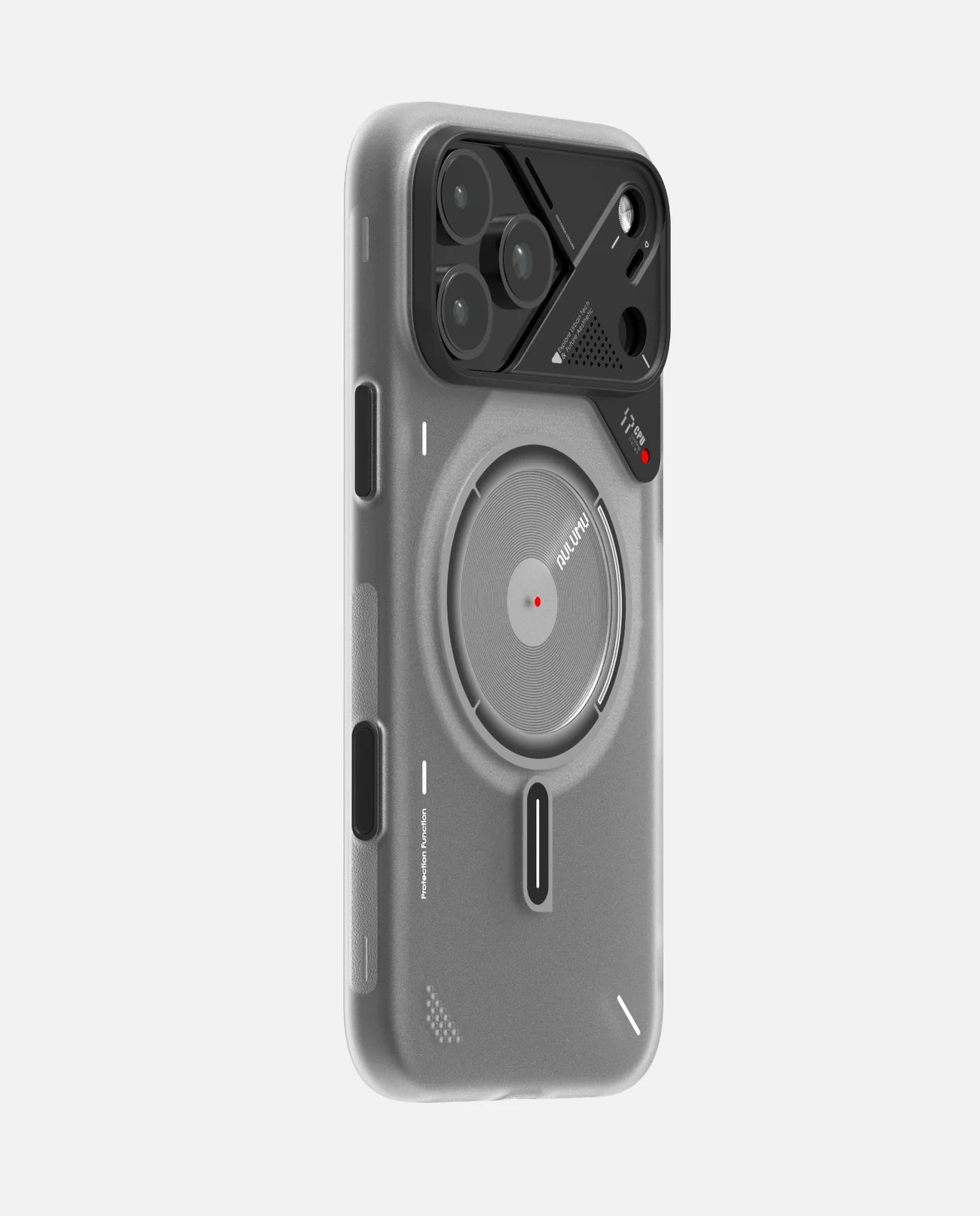 AULUMU A17 Frosted Case for iPhone 17 Pro Series | Subtle Glow-in-the -Dark | MagSafe