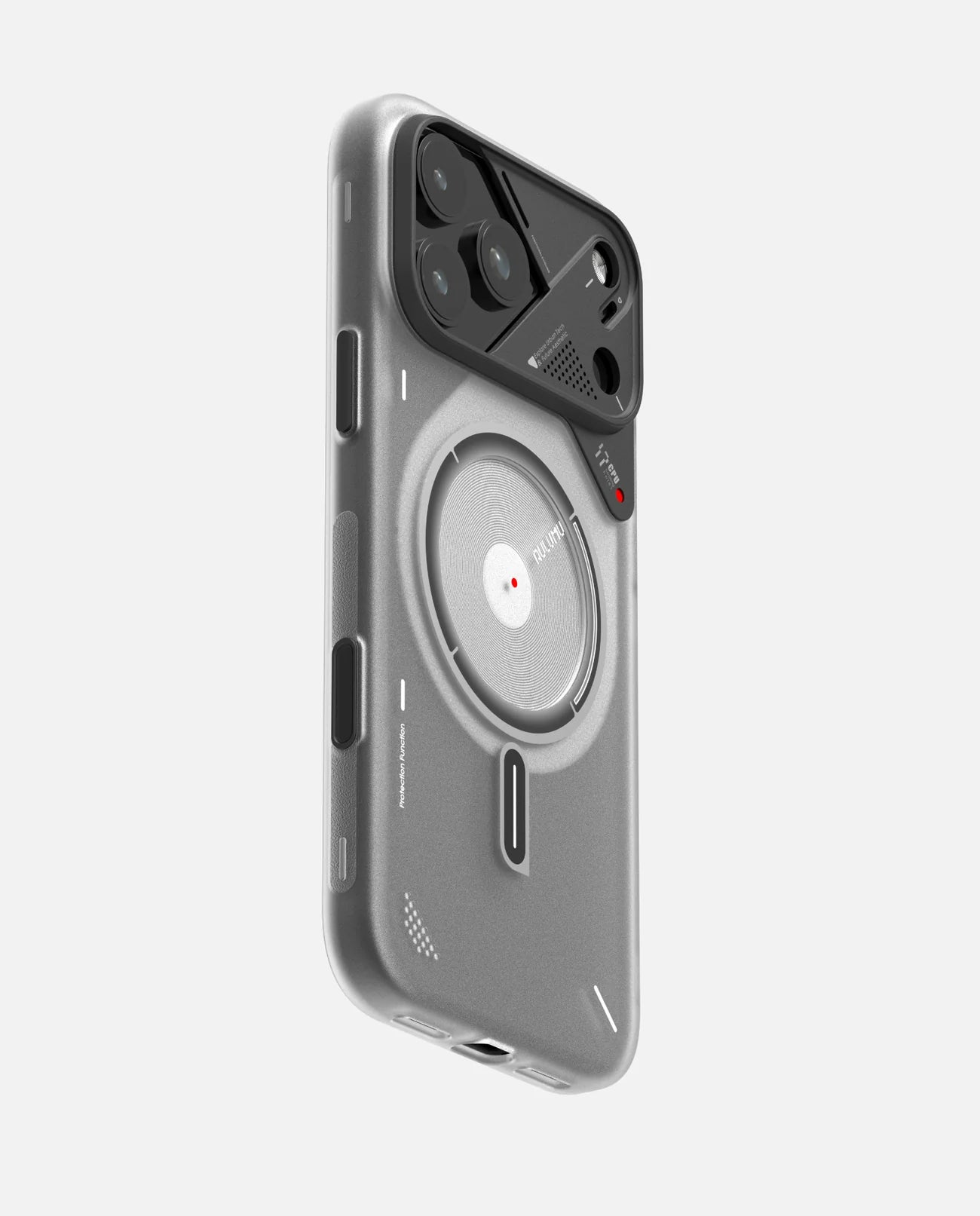 AULUMU A17 Frosted Case for iPhone 17 Pro Series | Subtle Glow-in-the -Dark | MagSafe