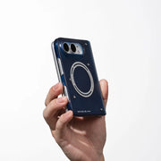 WAKCAS Matte Semi-Transparent Magnetic Case for iPhone Duo