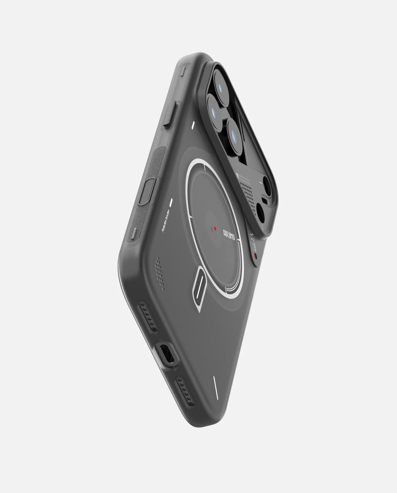 AULUMU A17 Frosted Case for iPhone 17 Pro Series | Subtle Glow-in-the -Dark | MagSafe