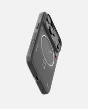 AULUMU A17 frosted iPhone 17 Pro case by TecHub with glow-in-the-dark accents and MagSafe compatibility, shown from the front.
