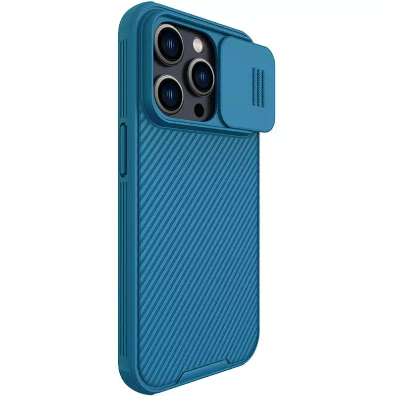 Nillkin CamShield Pro Case for iPhone 14 Pro – Blue - TecHub