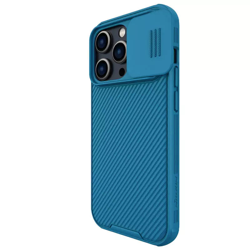 Nillkin CamShield Pro Case for iPhone 14 Pro – Blue - TecHub