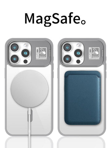 MagSafe Case with Folding Lens Stand and Camera Lens