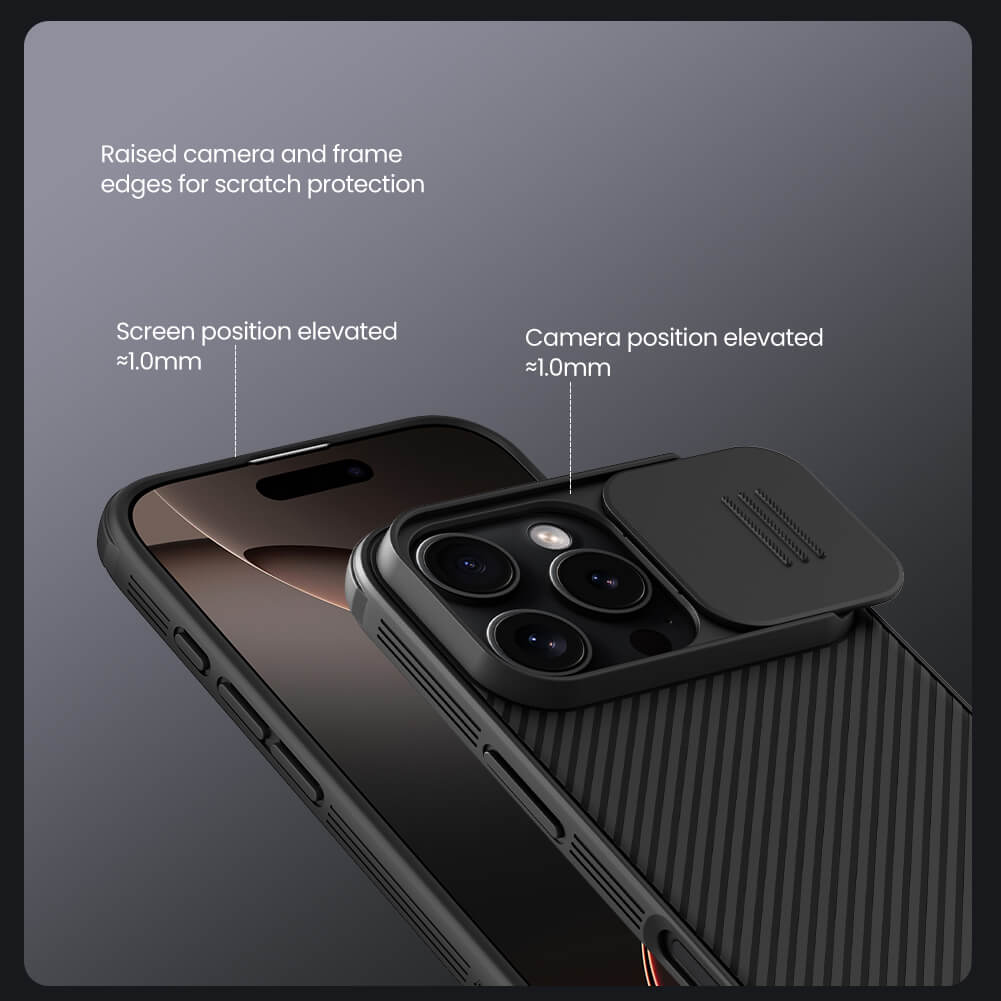 Nillkin CamShield Pro Camera Protective Case for iPhone 16 Pro Max