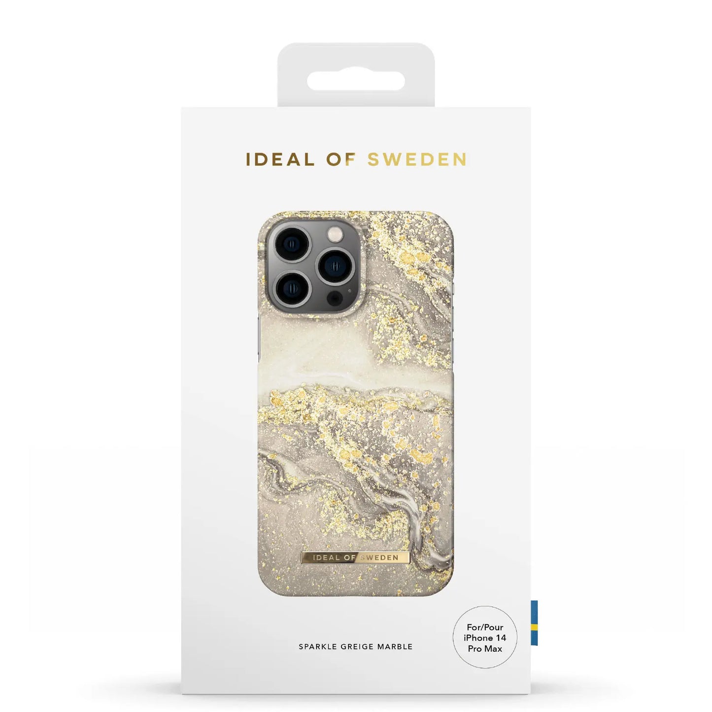 Ideal of Sweden Sparkle Greige Marble for iPhone 14 Pro Max - TecHub