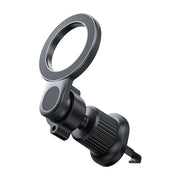Wiwu MAGO Series MagSafe car mount holder by TecHub attached to a vehicle dashboard, designed for secure smartphone attachment.