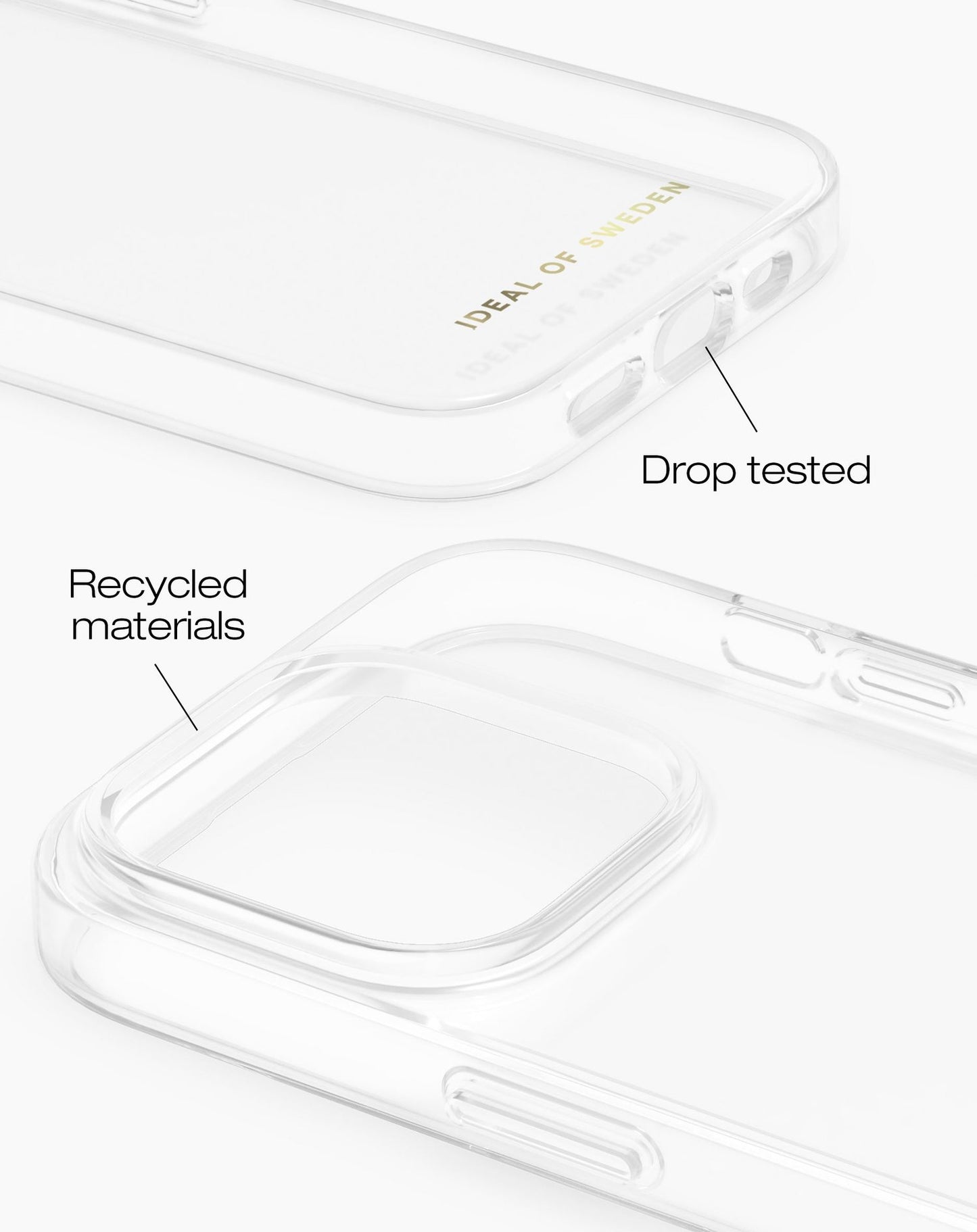 Ideal of Sweden Clear Case for iPhone 14 Pro Max