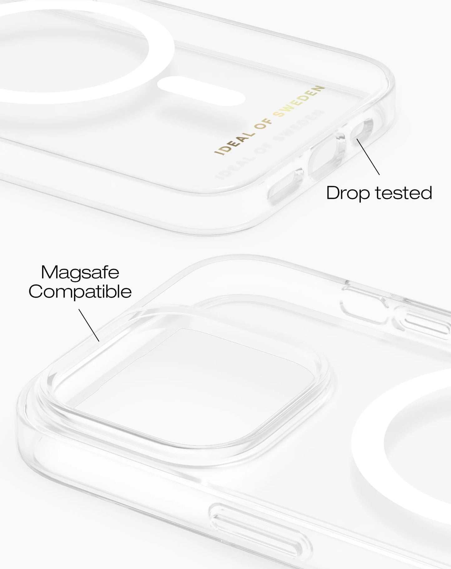 Ideal of Sweden Clear MagSafe Case for iPhone 14 Pro Max