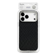 TecHub Triangle Pattern Series MagSafe case for iPhone 17 Pro, featuring a geometric triangle design in durable material.