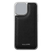 TecHub Dulero Pump luxury electroplated shiny iPhone 15 case with a sleek, reflective finish and durable design.