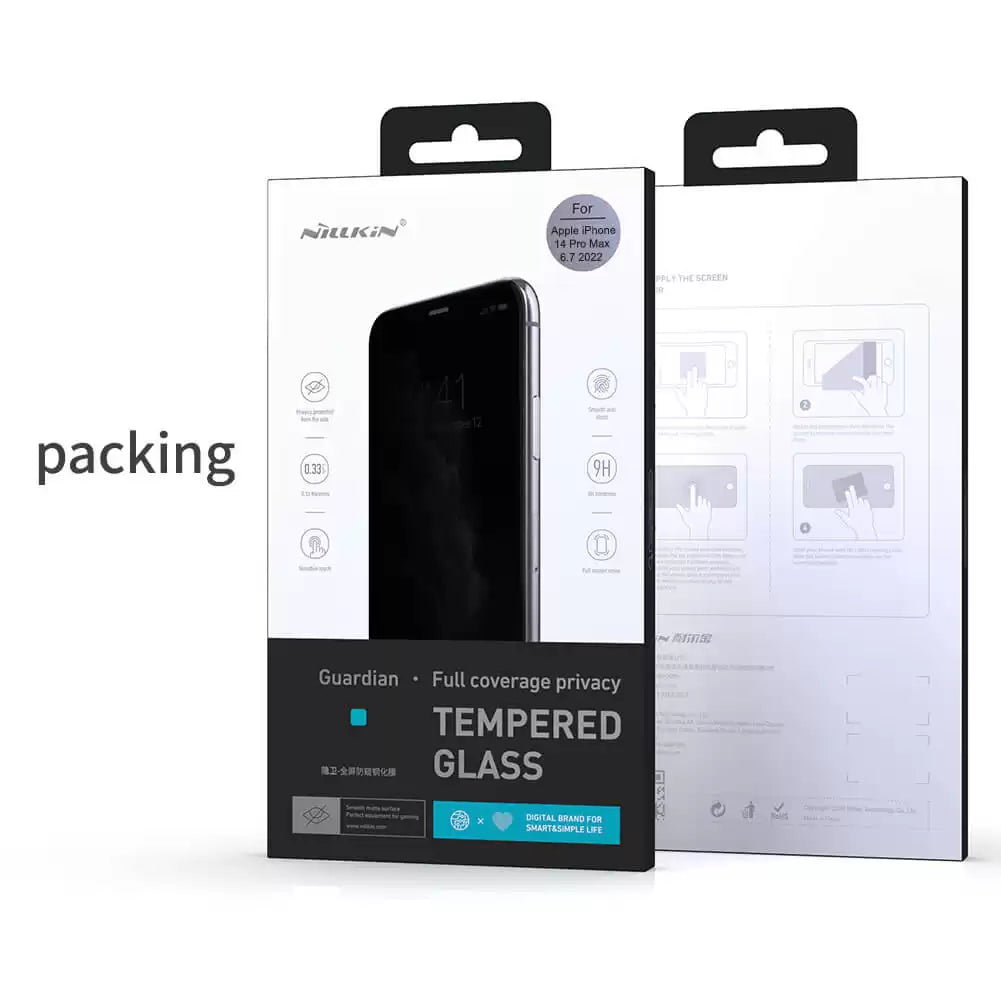 Nillkin Amazing Guardian Privacy Glass Screen Protector for iPhone 14 Pro Max - TecHub