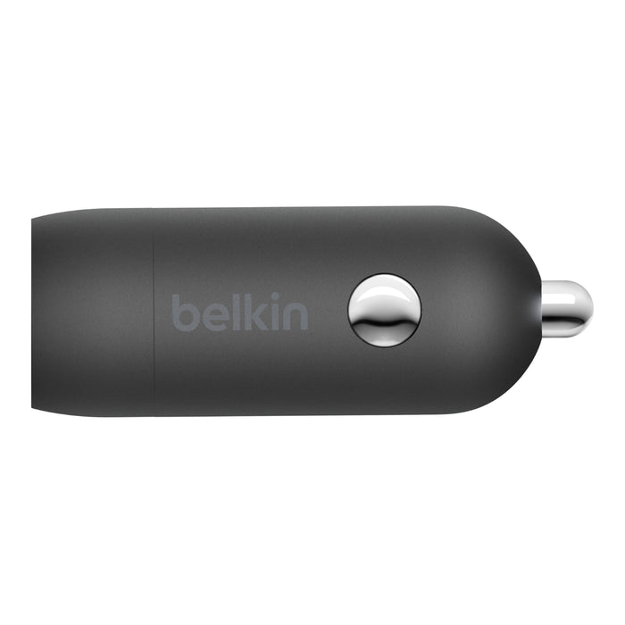 Belkin BoostCharge 18W USB-C Car Charger + USB-C to Lightning Cable - TecHub