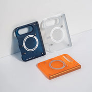 WAKCAS Matte Semi-Transparent Magnetic Case for iPhone Duo