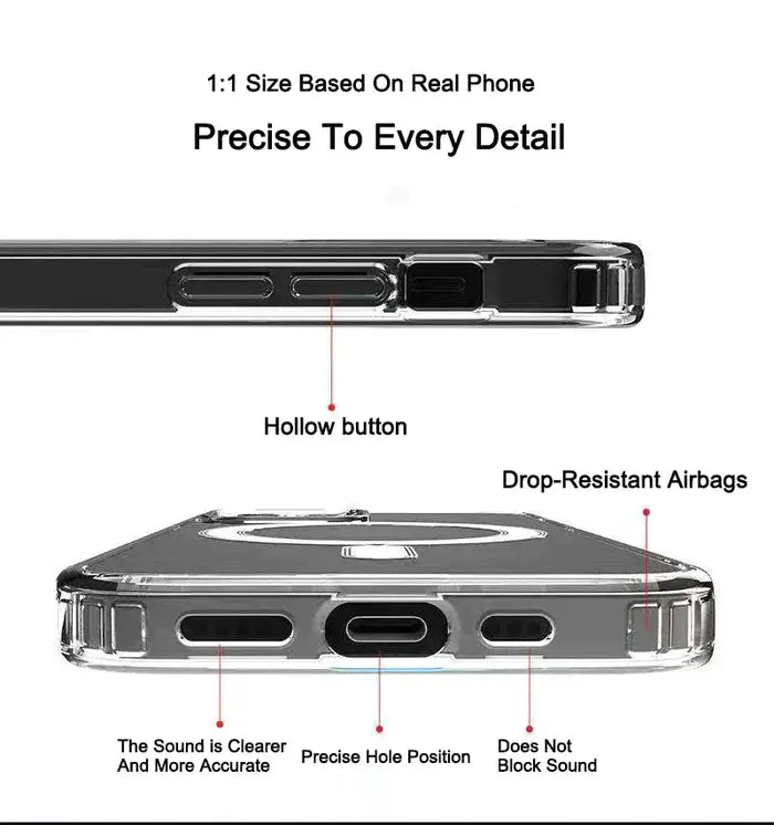 Clear Magsafe Magnetic Case - TecHub