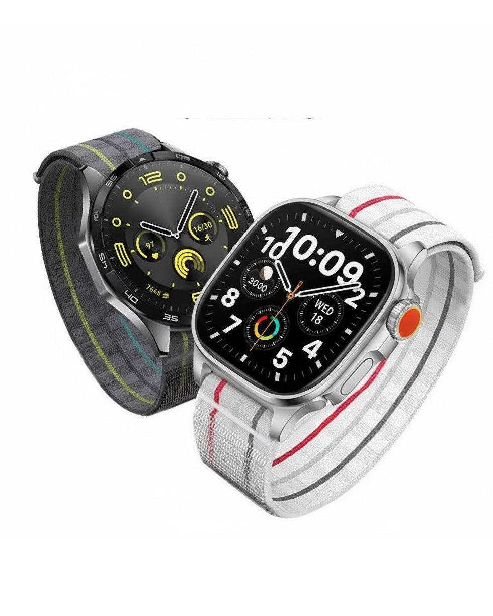 Sports Nylon Strap Band for Apple Watch 42/44/45/46/49 mm