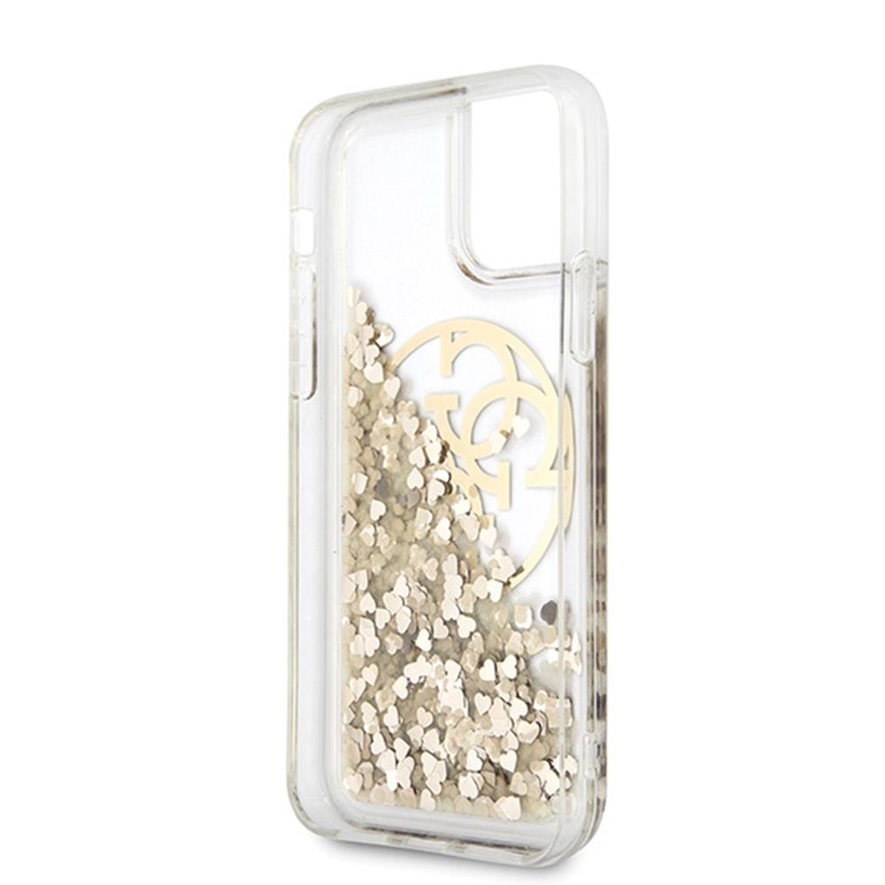 Guess Gold Hard Case Liquid Glitter for iPhone 11 Pro - TecHub