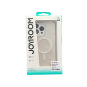TecHub Joyroom JR-16FG8 magnetic matte transparent case for iPhone 16 Pro Max, showcasing sleek design and durable protection.