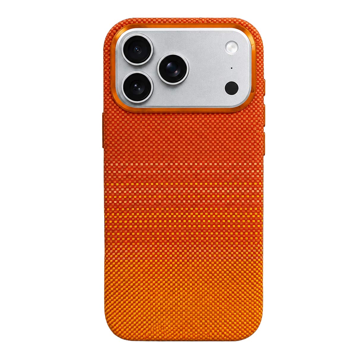 FreeAir MagSafe Carbon Premium Design Case for iPhone 17 Pro Max - Orange